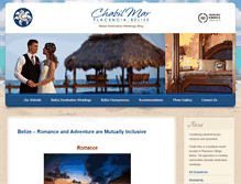 Tablet Screenshot of belizedestinationwedding.com